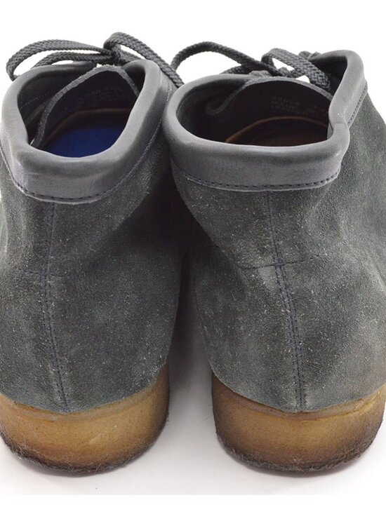 Men Clarks Wallabees Original Gray Desert Boots 12 M main image 8